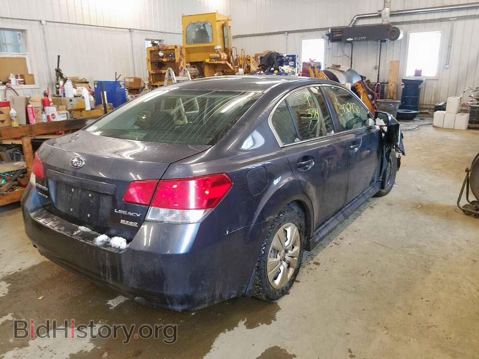 2012 SUBARU LEGACY - VIN: 4S3BMBA63C3003442 - Фото 4