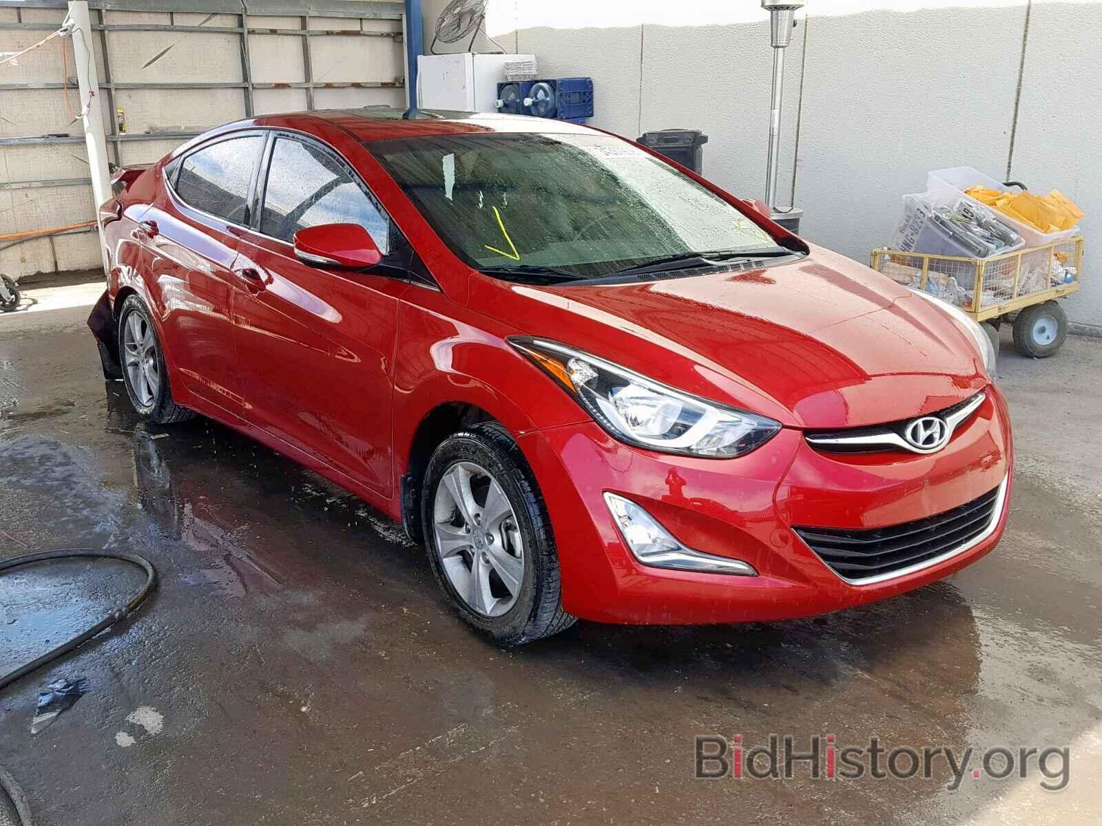 Photo KMHDH4AE0GU491664 - HYUNDAI ELANTRA 2016