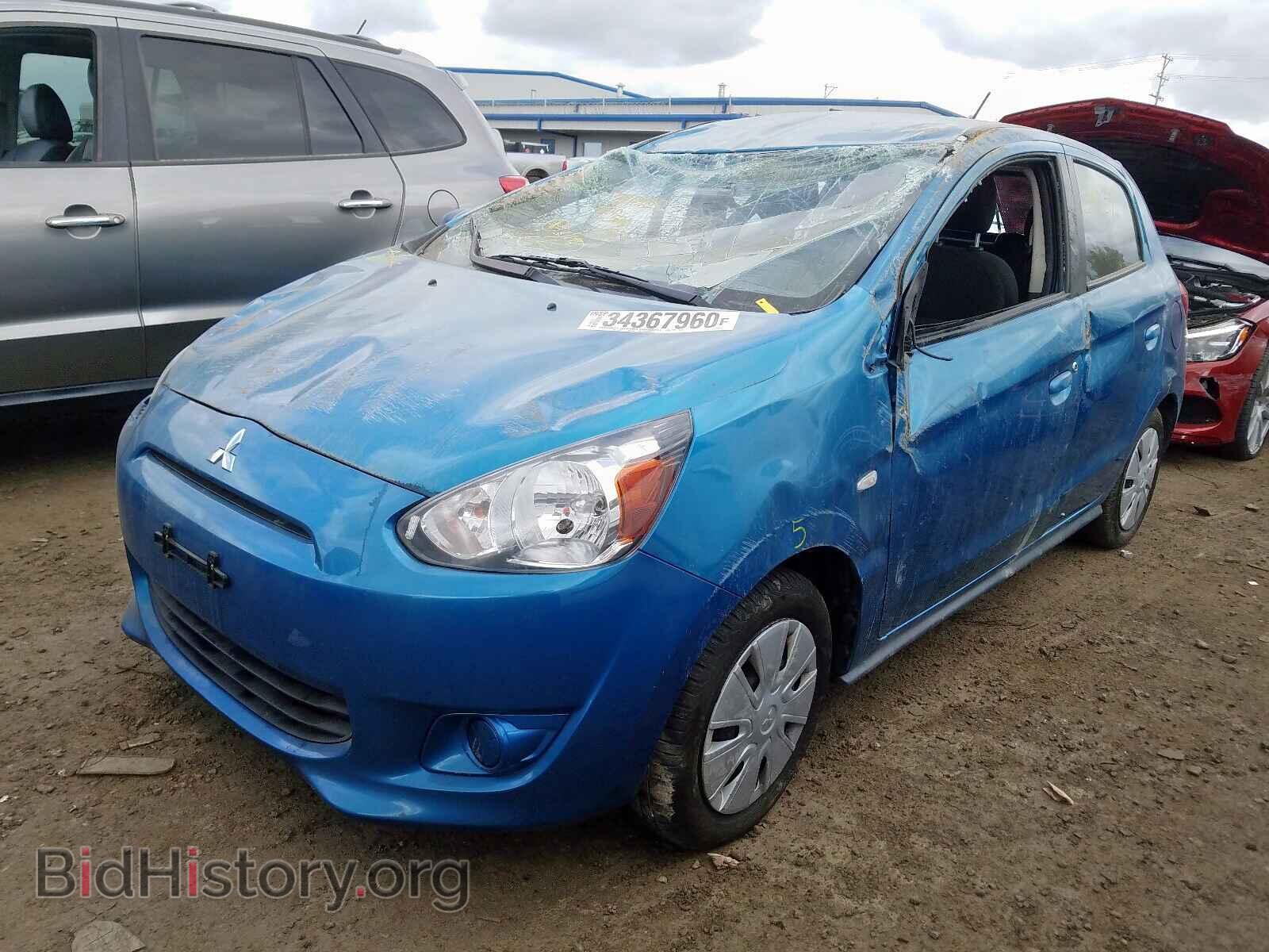 2015 MITSUBISHI MIRAGE - VIN: ML32A3HJ0FH051614 - Фото 2