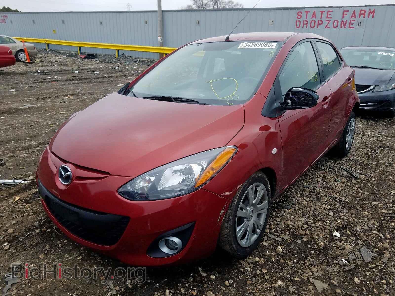 2014 MAZDA 2 - VIN: JM1DE1KYXE0179683 - Фото 2
