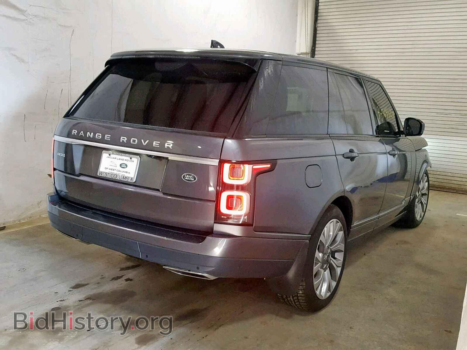 2019 LAND ROVER RANGE ROVE - VIN: SALGS2SV4KA533651 - Фото 4