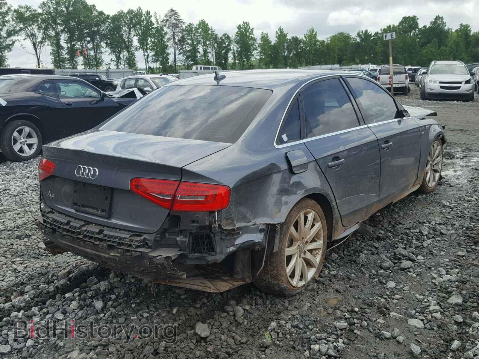 2014 AUDI A4 - VIN: WAUAFAFLXEN032777 - Фото 4