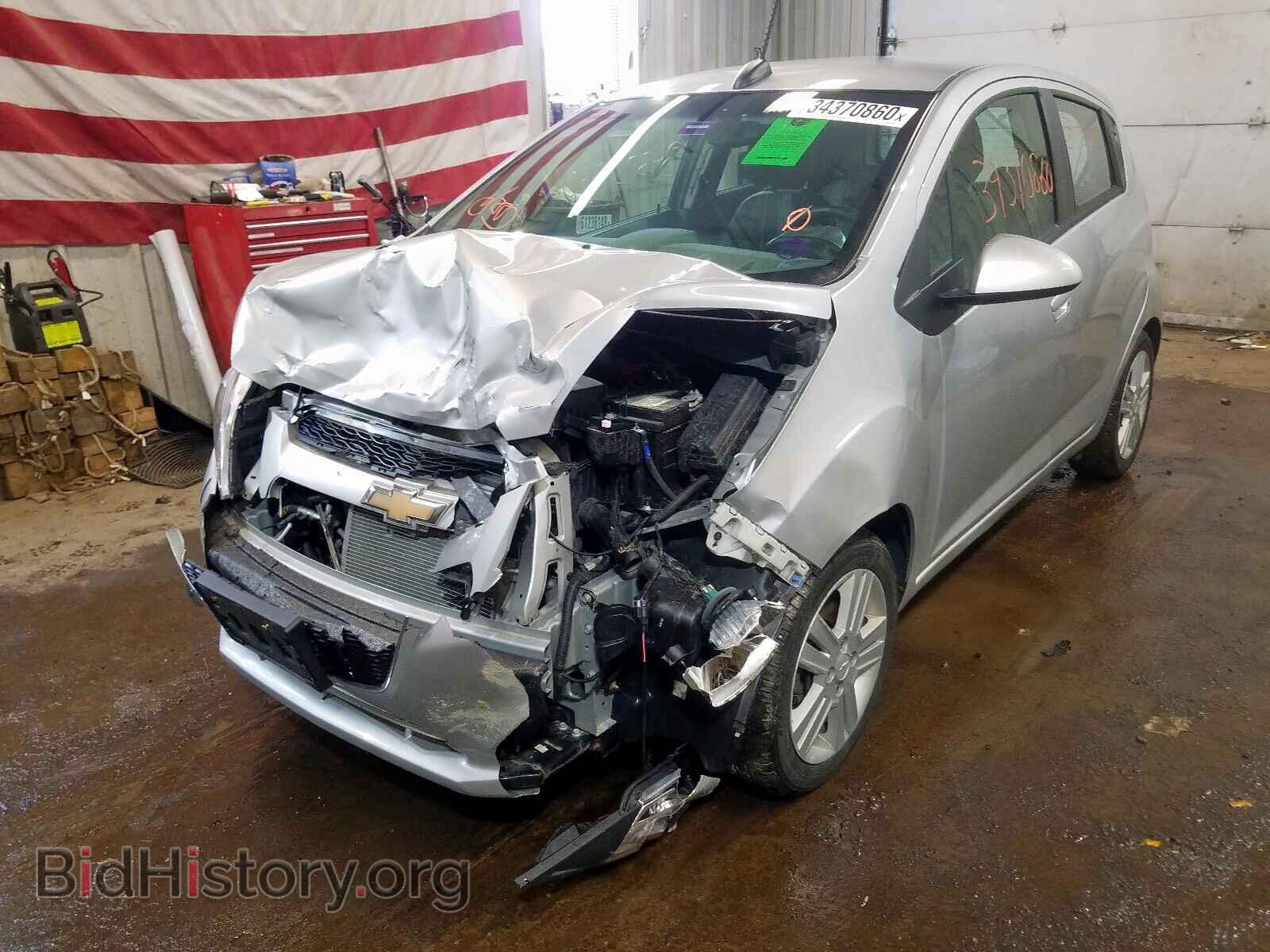 2015 CHEVROLET SPARK - VIN: KL8CD6S98FC760340 - Фото 2