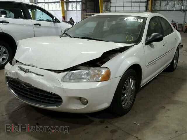 2001 CHRYSLER SEBRING - VIN: 1C3AL56U41N527745 - Фото 2