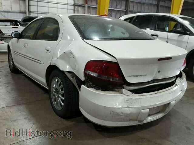 2001 CHRYSLER SEBRING - VIN: 1C3AL56U41N527745 - Фото 3