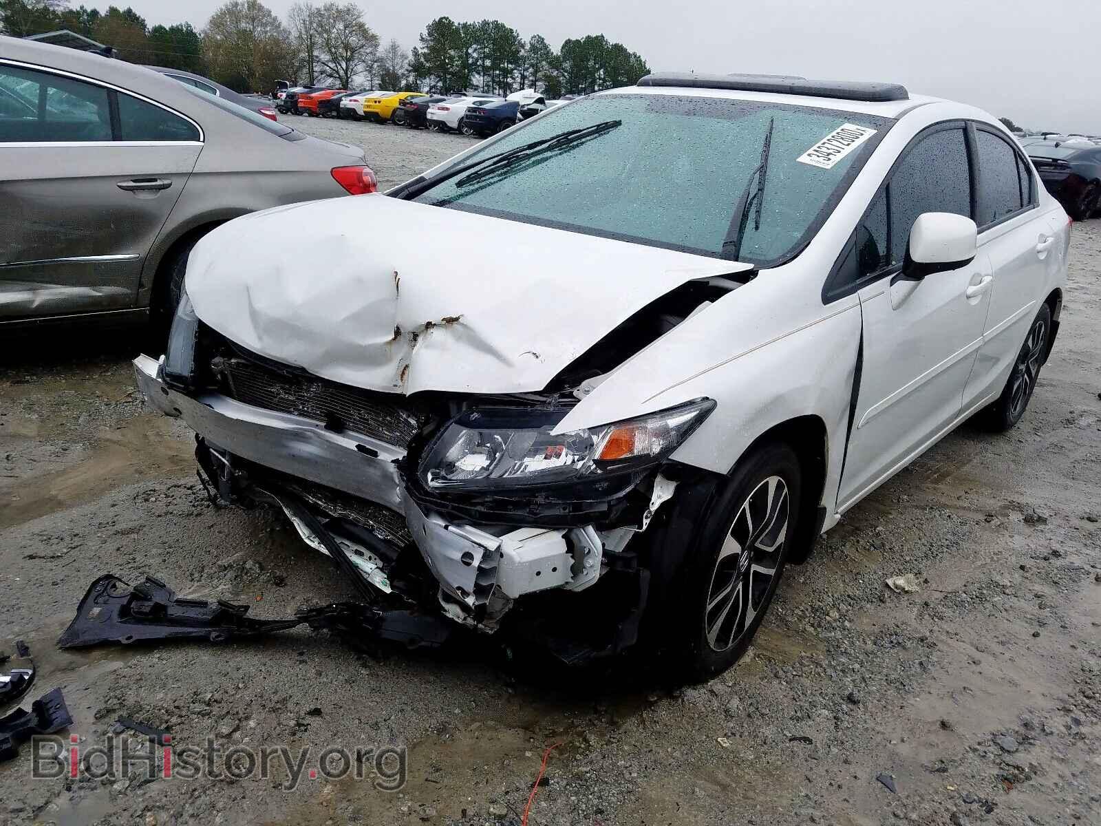 2013 HONDA CIVIC - VIN: 19XFB2F93DE084186 - Фото 2