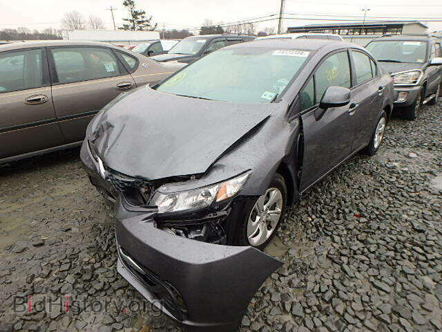 2013 HONDA CIVIC - VIN: 19XFB2F59DE266567 - Фото 2