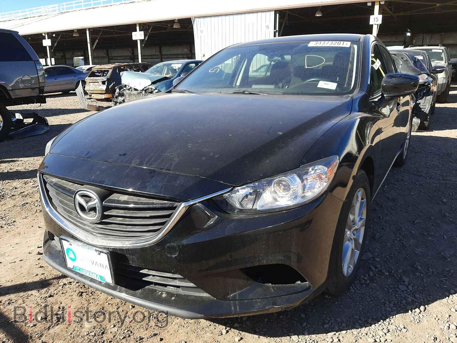 2017 MAZDA 6 - VIN: JM1GL1U5XH1143173 - Фото 2