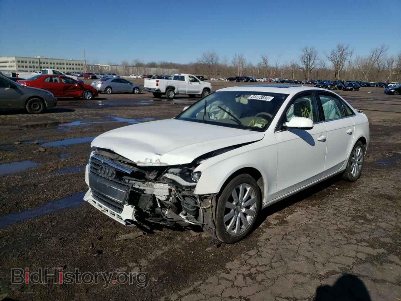 2012 AUDI A4 - VIN: WAUAFAFL3CN017258 - Photo 2