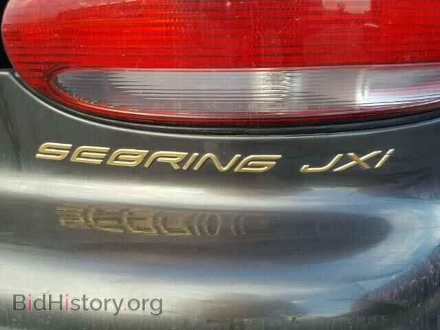 2000 CHRYSLER SEBRING - VIN: 3C3EL55H8YT208901 - Фото 10