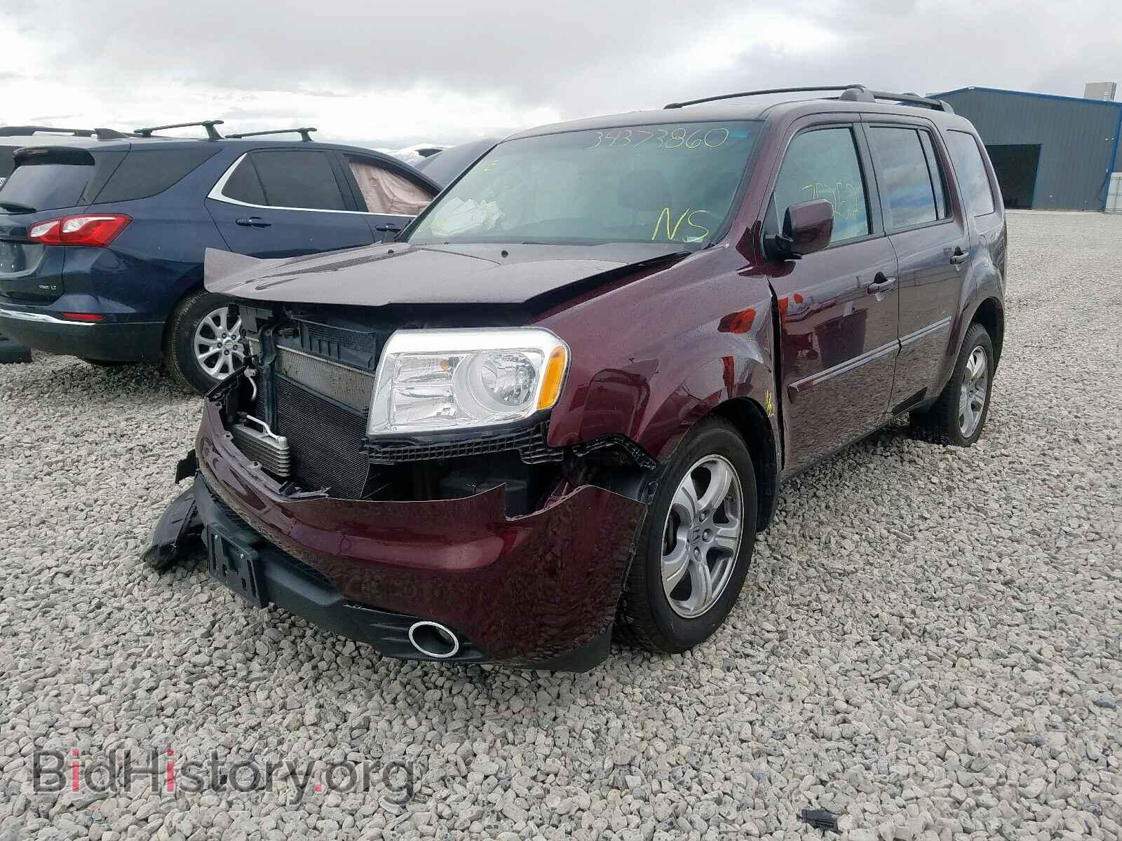 2014 HONDA PILOT - VIN: 5FNYF4H54EB022584 - Фото 2
