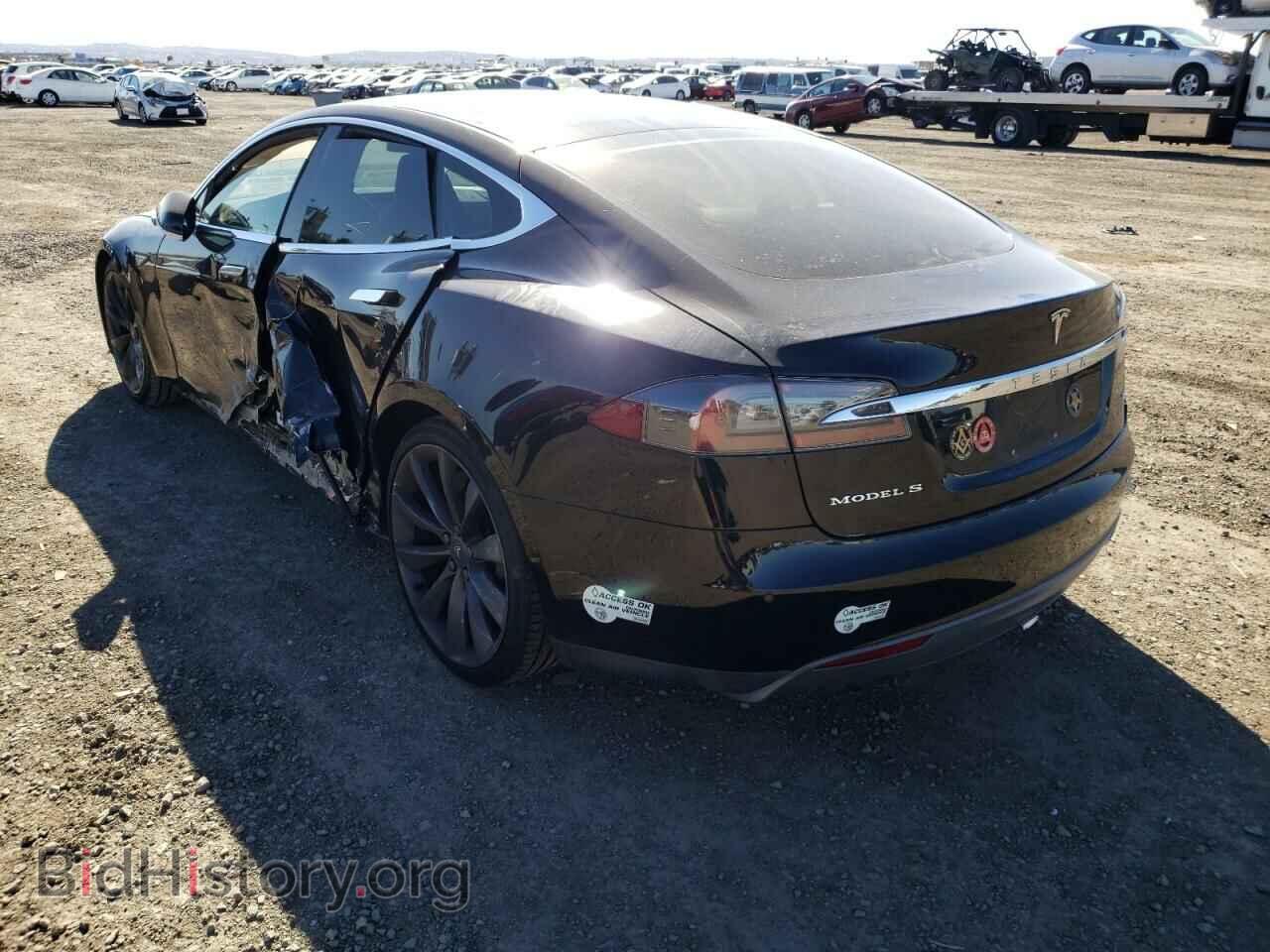 2014 TESLA MODEL S - VIN: 5YJSA1S19EFP52452 - Фото 3