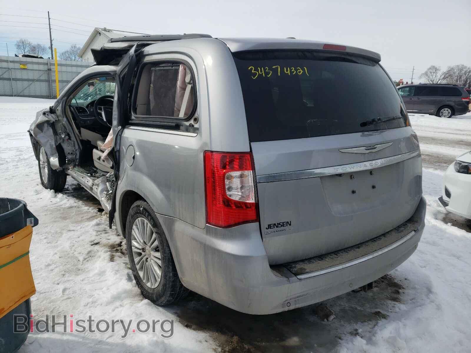 2016 CHRYSLER MINIVAN - VIN: 2C4RC1CG7GR113148 - Фото 3
