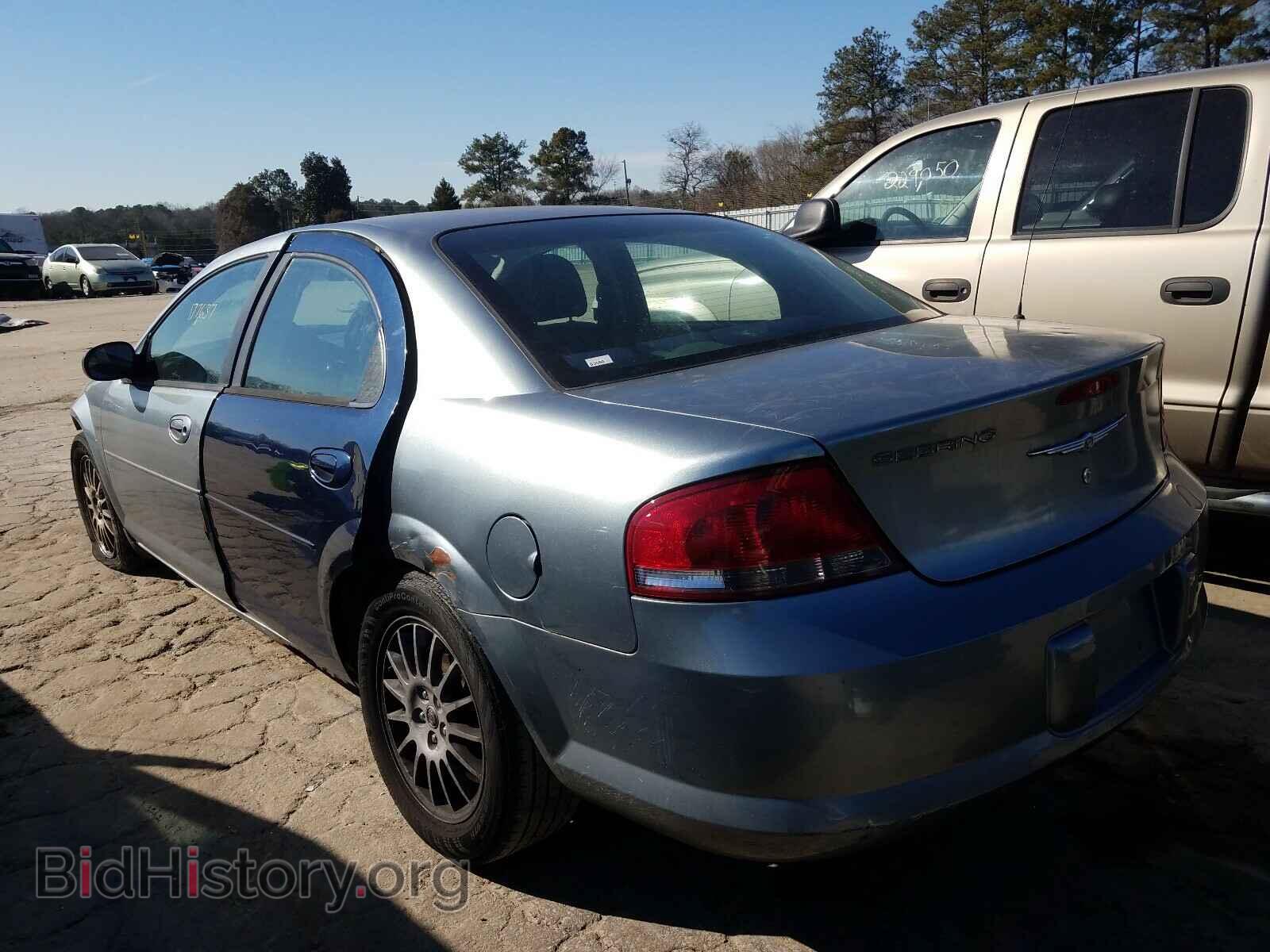 2006 CHRYSLER SEBRING - VIN: 1C3EL46X56N239696 - Фото 3