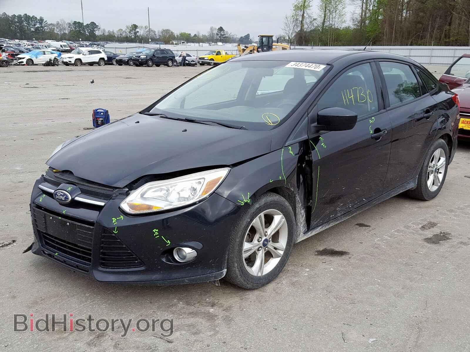 2012 FORD FOCUS - VIN: 1FAHP3F27CL465179 - Фото 2