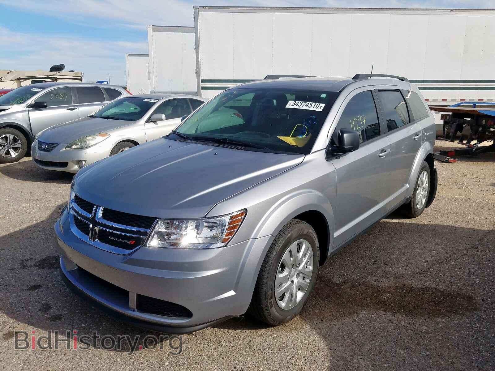2019 DODGE JOURNEY - VIN: 3C4PDCAB5KT820780 - Фото 2