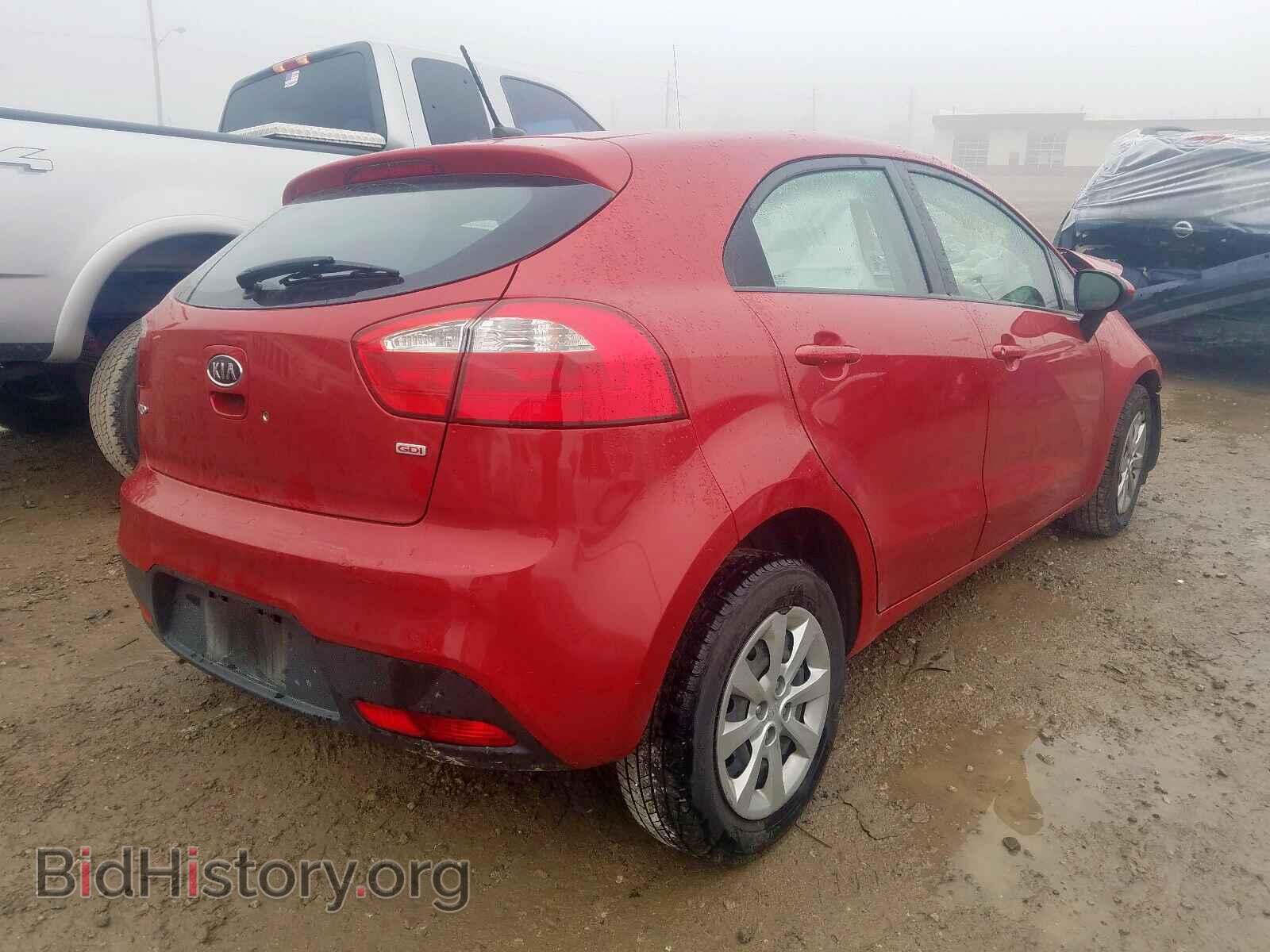 2012 KIA RIO - VIN: KNADM5A3XC6090414 - Фото 4