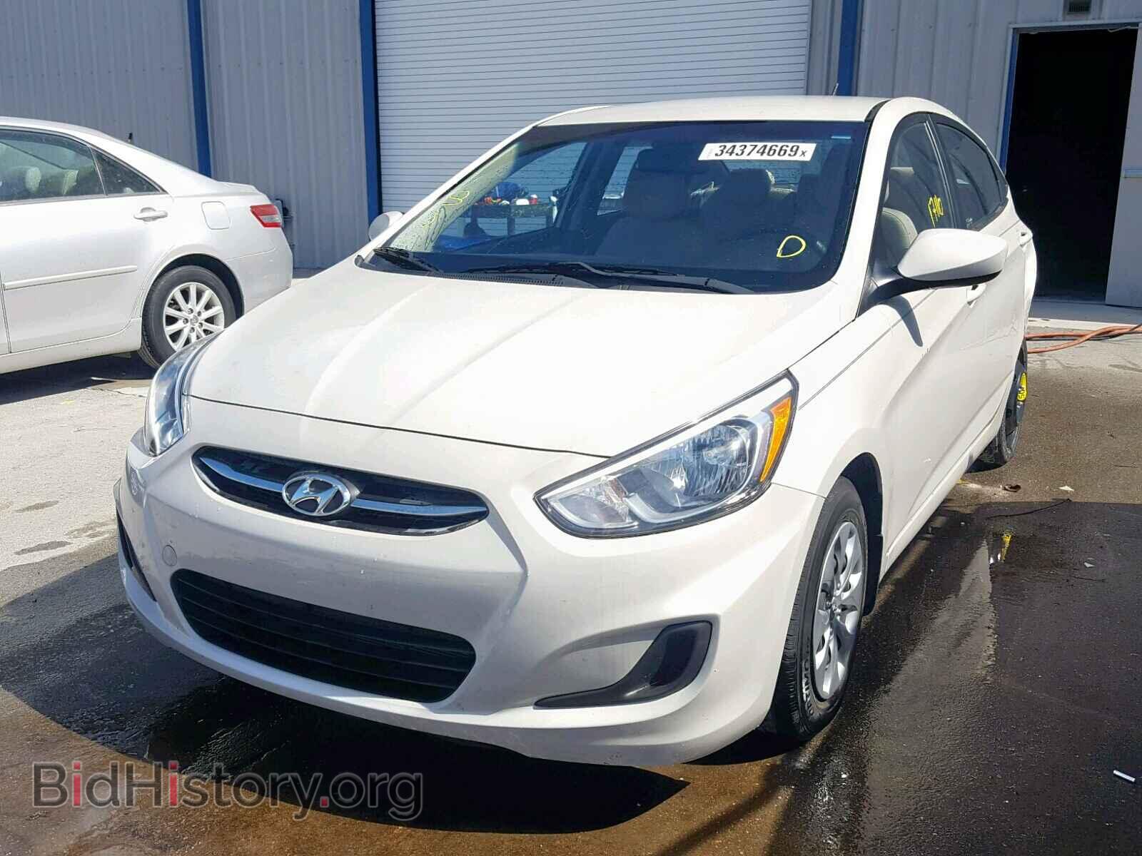 2016 HYUNDAI ACCENT - VIN: KMHCT4AE0GU049641 - Фото 2