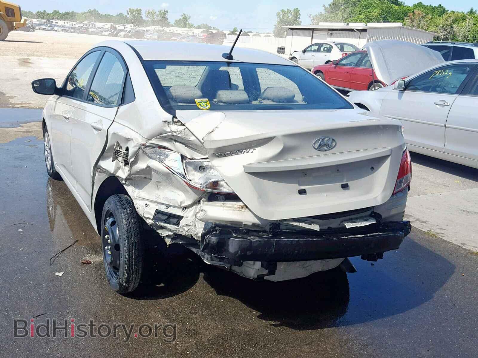 2016 HYUNDAI ACCENT - VIN: KMHCT4AE0GU049641 - Фото 3