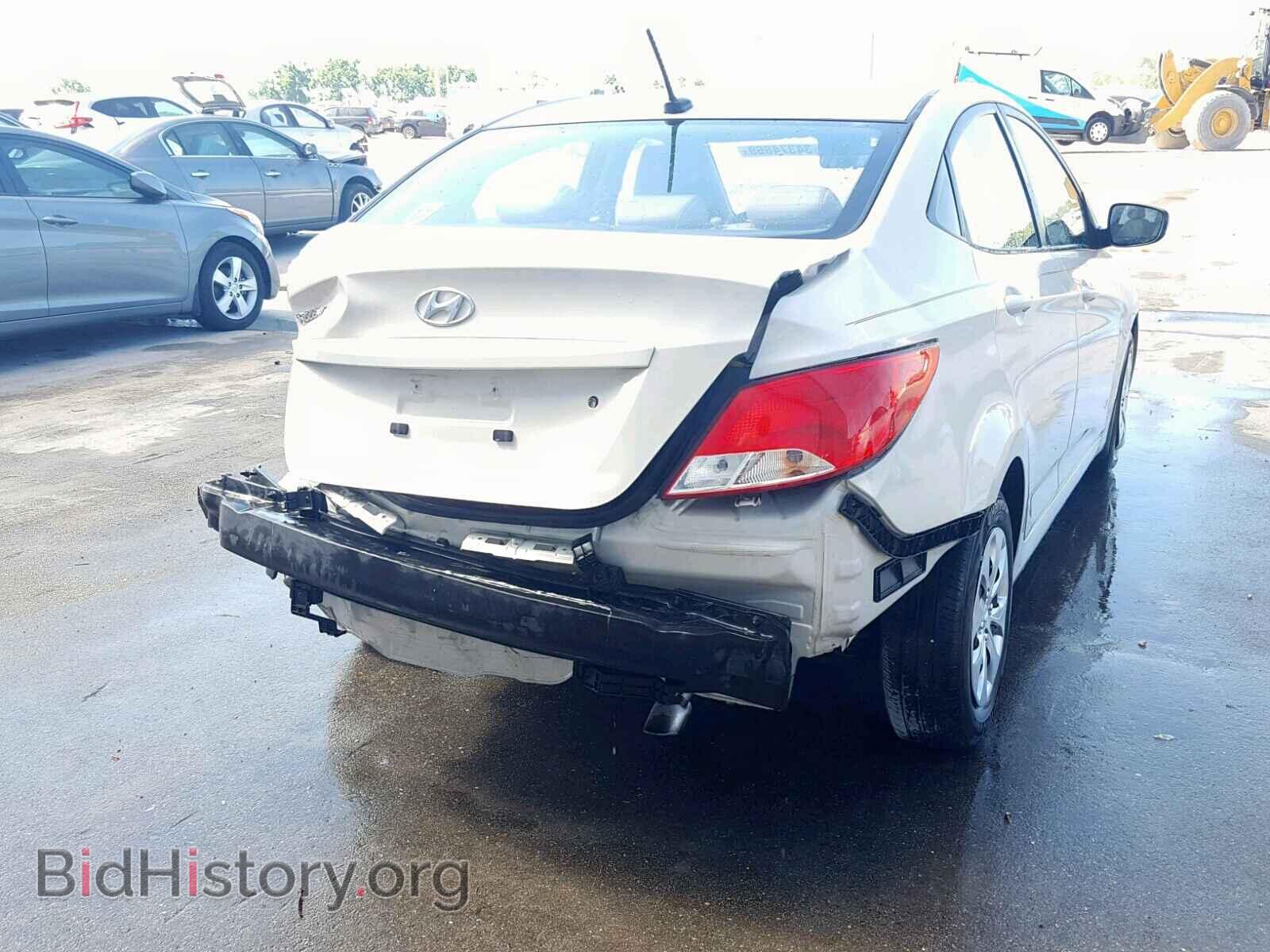 2016 HYUNDAI ACCENT - VIN: KMHCT4AE0GU049641 - Фото 4