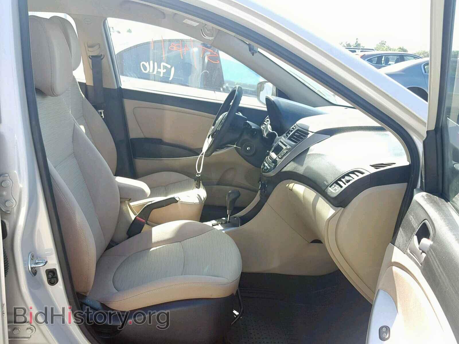 2016 HYUNDAI ACCENT - VIN: KMHCT4AE0GU049641 - Фото 5