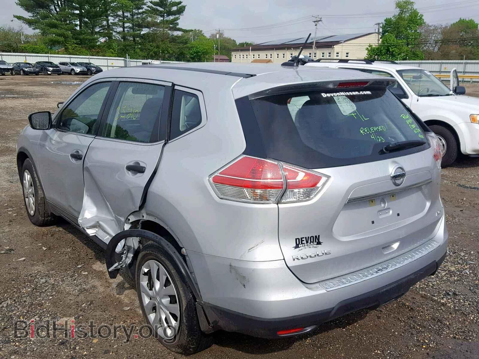 2016 NISSAN ROGUE S - VIN: KNMAT2MVXGP608073 - Фото 3