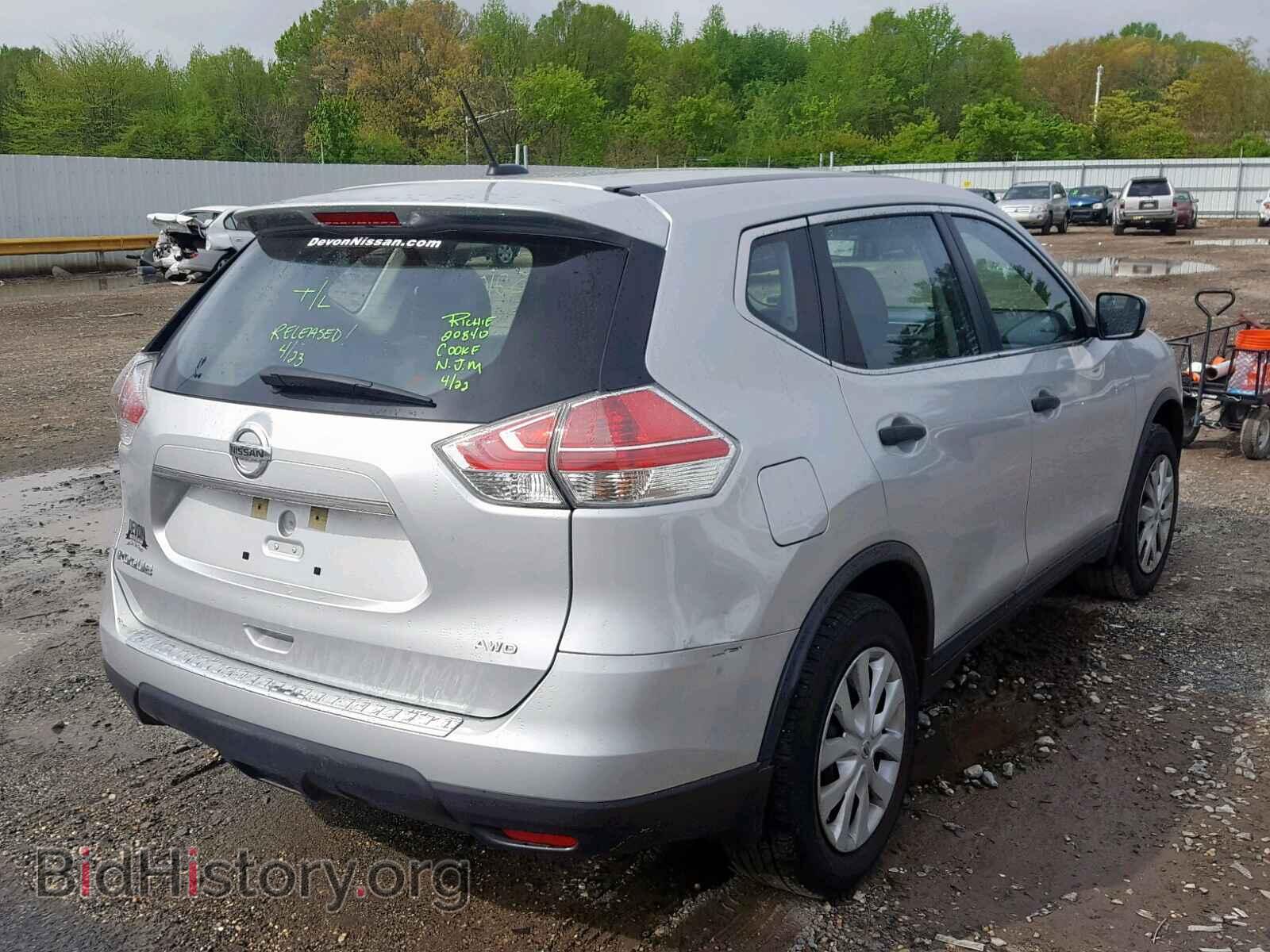 2016 NISSAN ROGUE S - VIN: KNMAT2MVXGP608073 - Фото 4