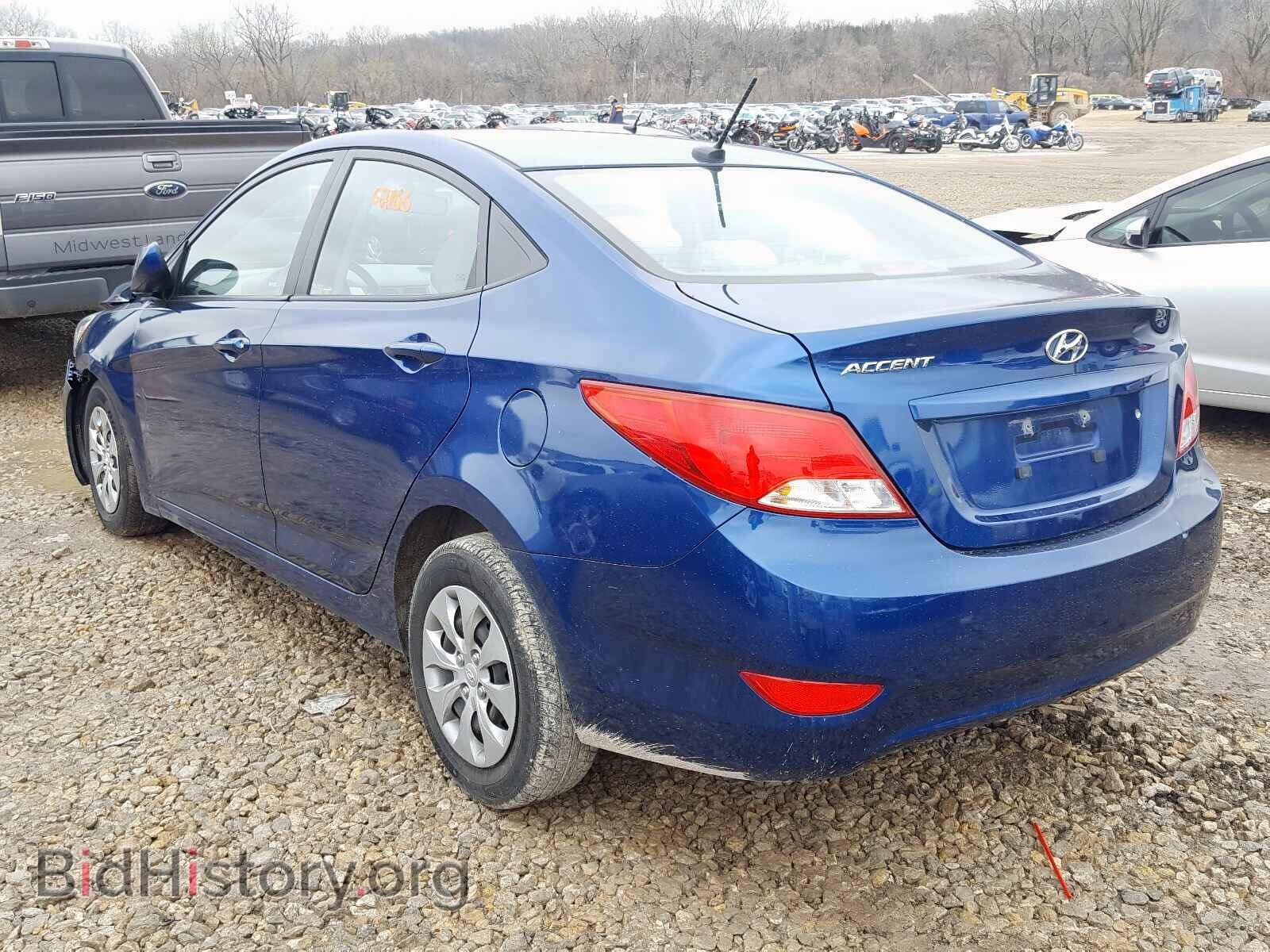 2017 HYUNDAI ACCENT - VIN: KMHCT4AE2HU278694 - Фото 3