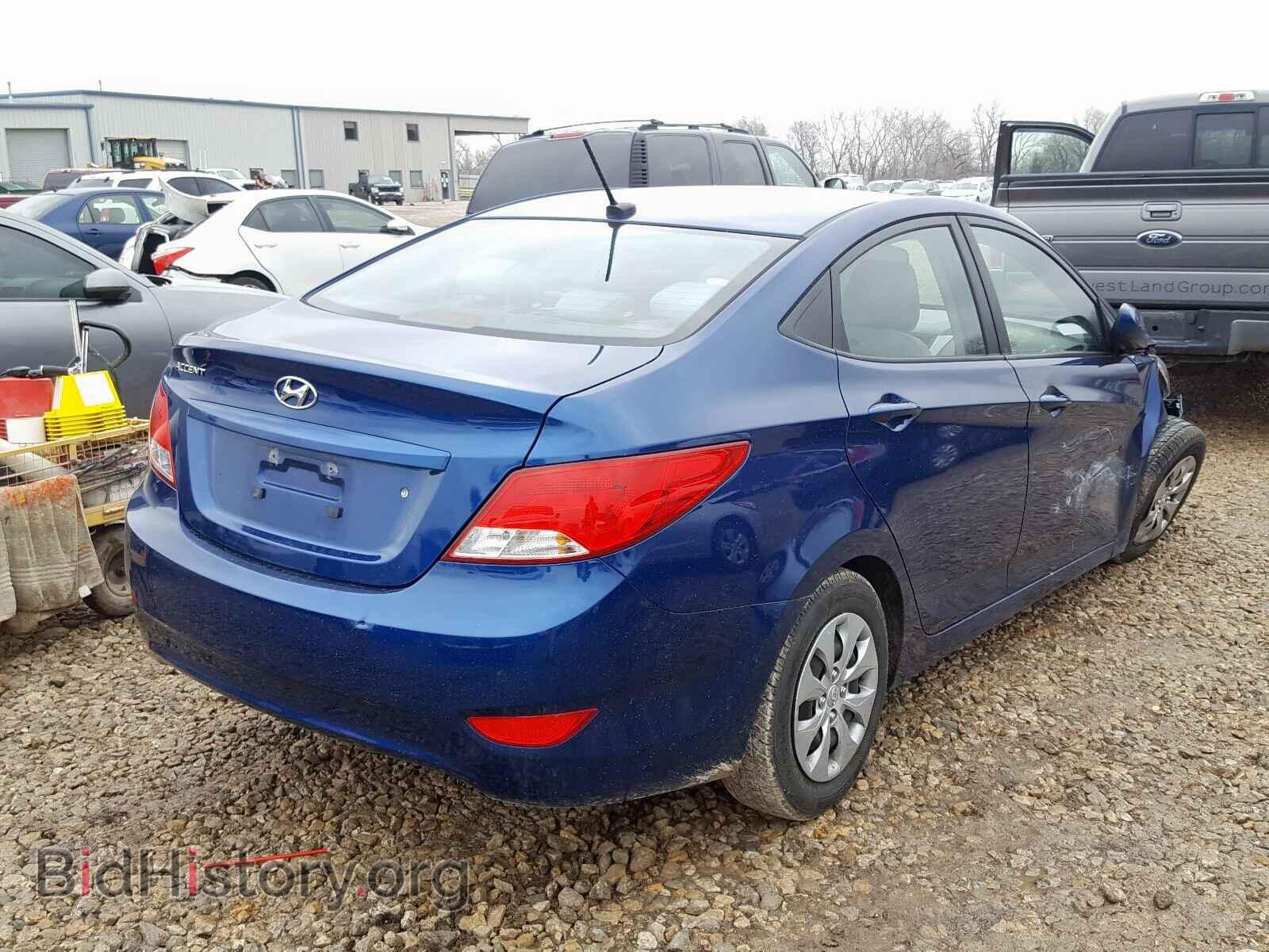 2017 HYUNDAI ACCENT - VIN: KMHCT4AE2HU278694 - Фото 4