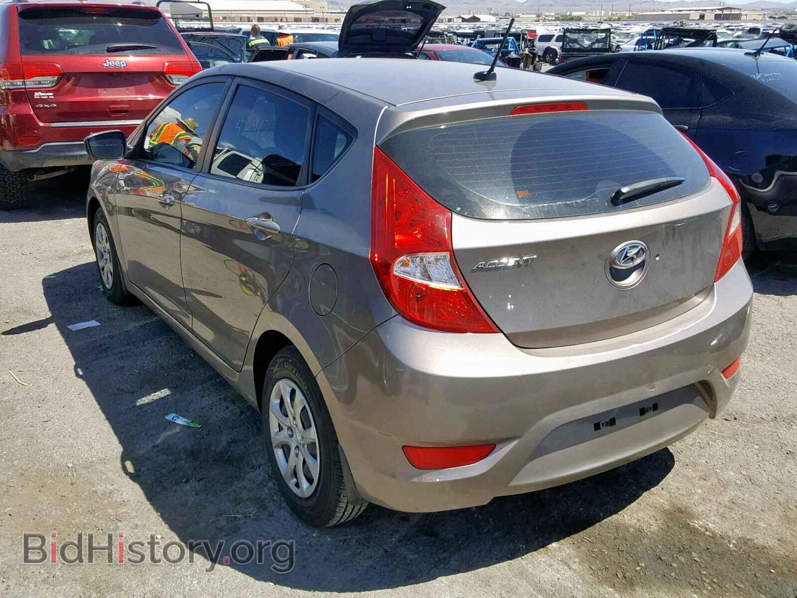 2013 HYUNDAI ACCENT - VIN: KMHCT5AE6DU112372 - Фото 3