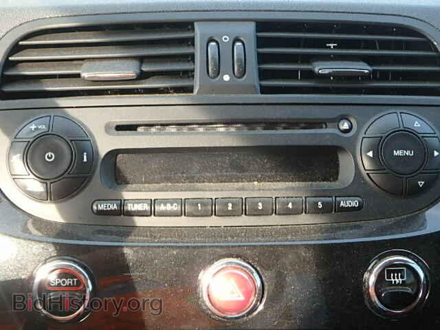2012 FIAT 500 - VIN: 3C3CFFAR0CT355029 - Фото 9