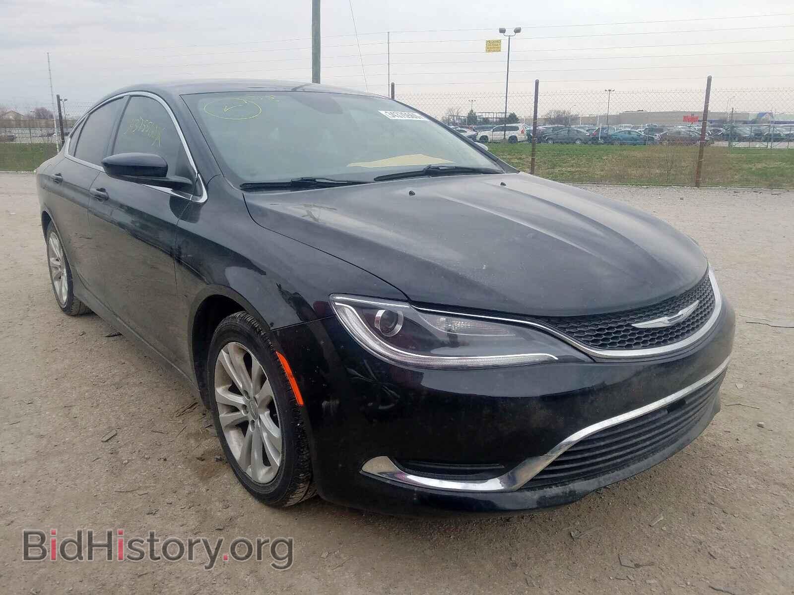 Фотография 1C3CCCAB1FN505079 - CHRYSLER 200 2015