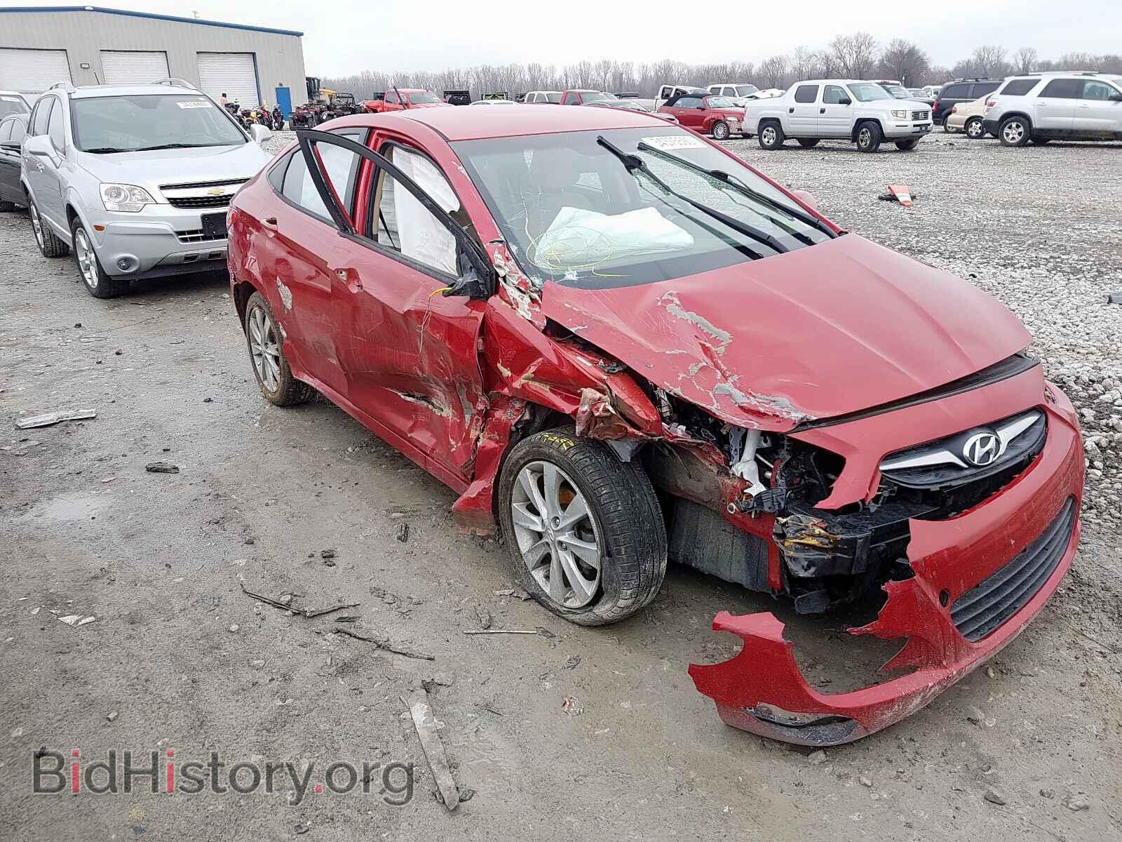 2014 HYUNDAI ACCENT - VIN: KMHCU4AE5EU771990 - Фото 9