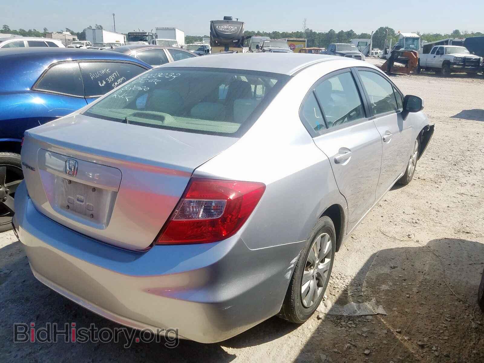 2012 HONDA CIVIC - VIN: 2HGFB2F53CH308686 - Фото 4