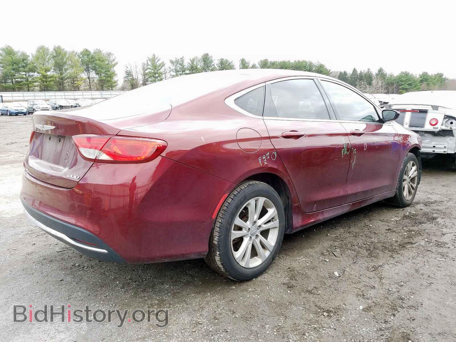 2015 CHRYSLER 200 - VIN: 1C3CCCAB5FN652148 - Фото 4