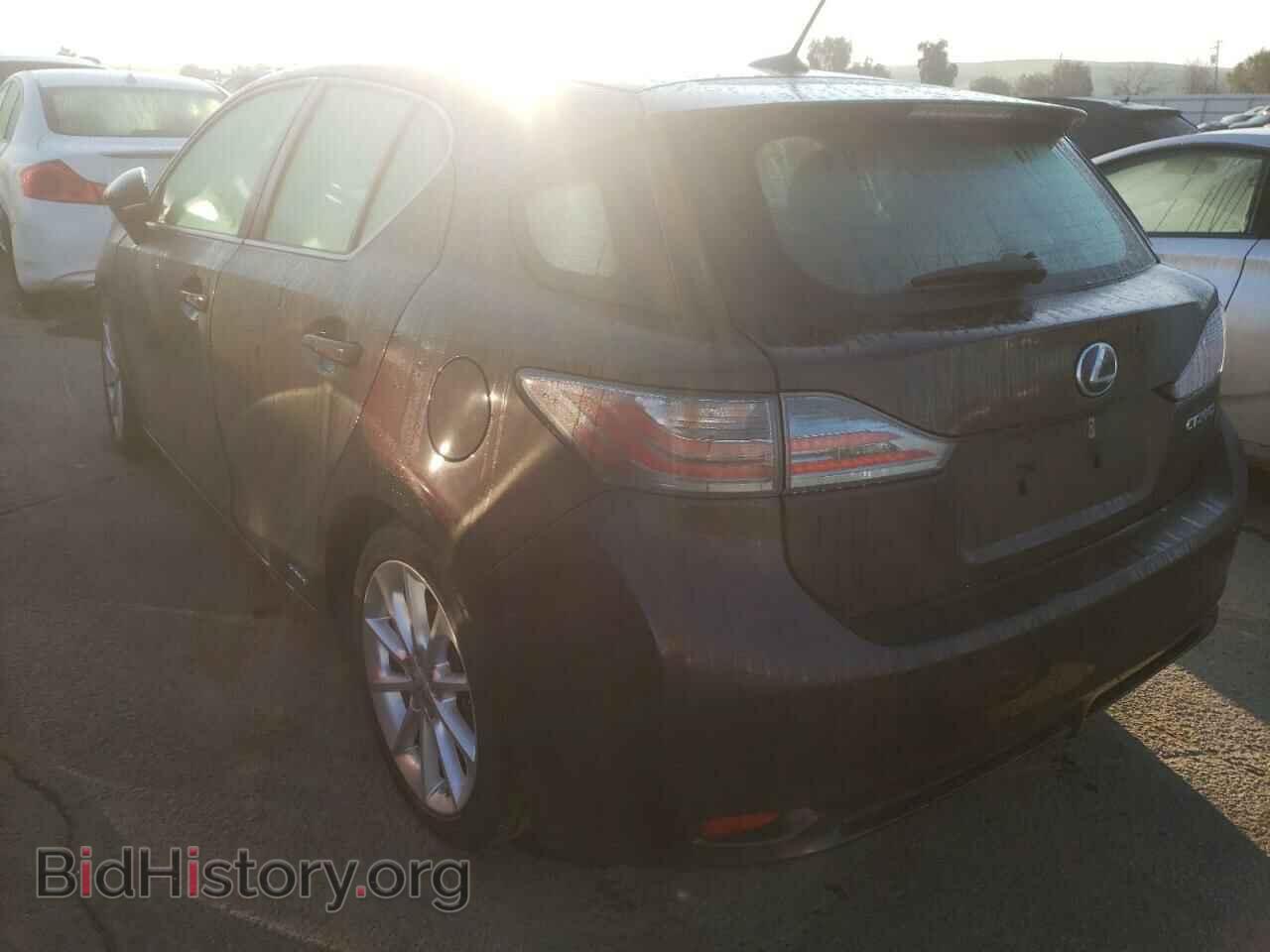 2011 LEXUS CT 200 - VIN: JTHKD5BH1B2035343 - Фото 3