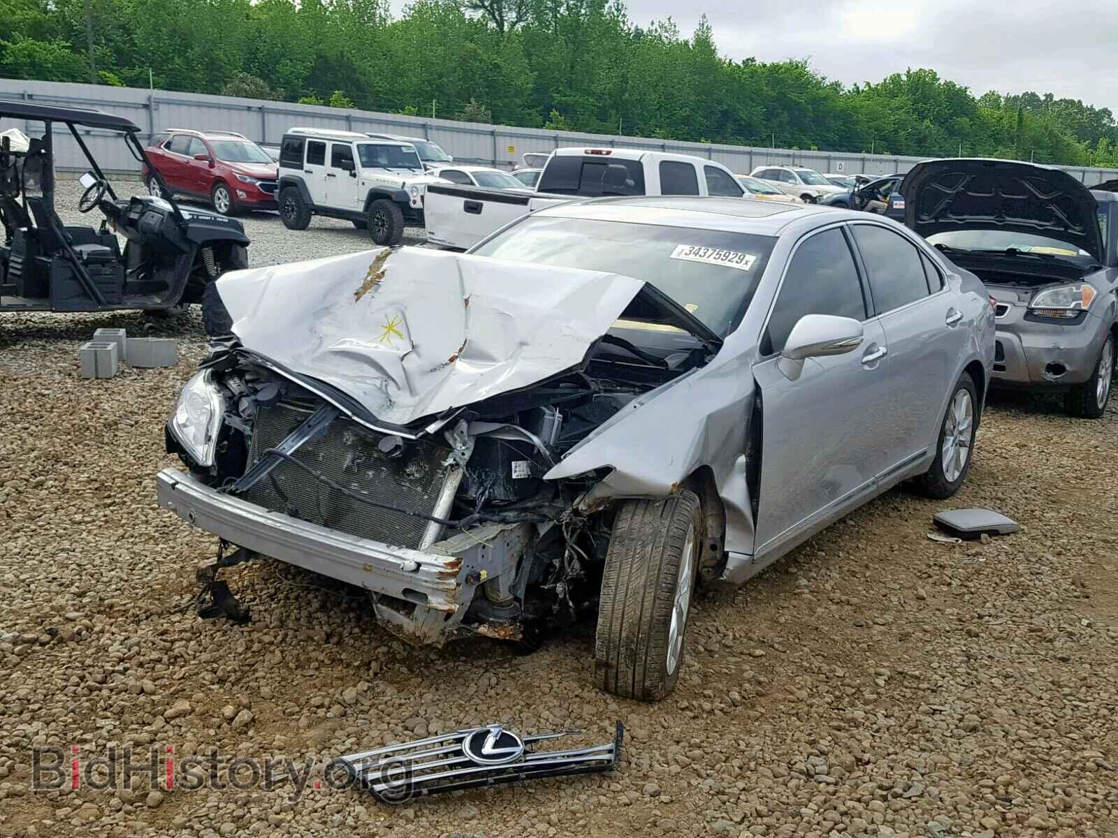 2012 LEXUS ES350 - VIN: JTHBK1EG2C2492892 - Фото 2