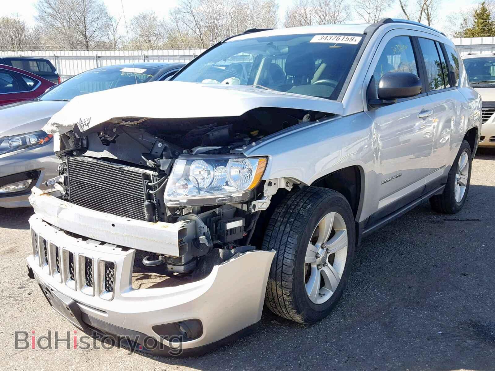 2011 JEEP COMPASS SP - VIN: 1J4NF1FB3BD154310 - Фото 2