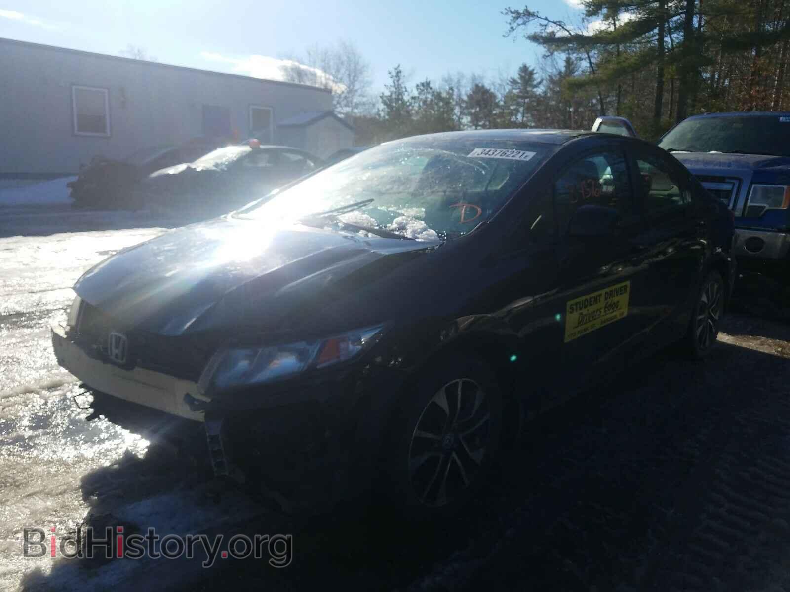 2013 HONDA CIVIC - VIN: 2HGFB2F84DH551385 - Фото 2