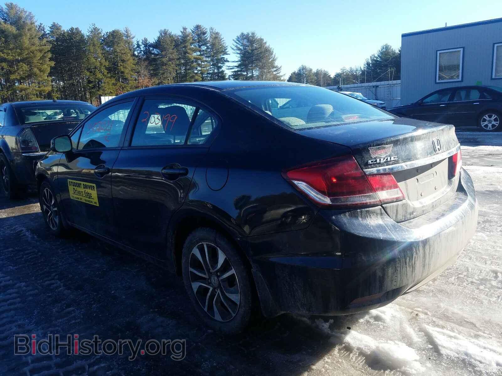 2013 HONDA CIVIC - VIN: 2HGFB2F84DH551385 - Фото 3