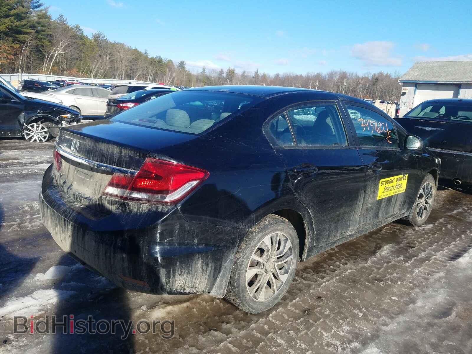 2013 HONDA CIVIC - VIN: 2HGFB2F84DH551385 - Фото 4