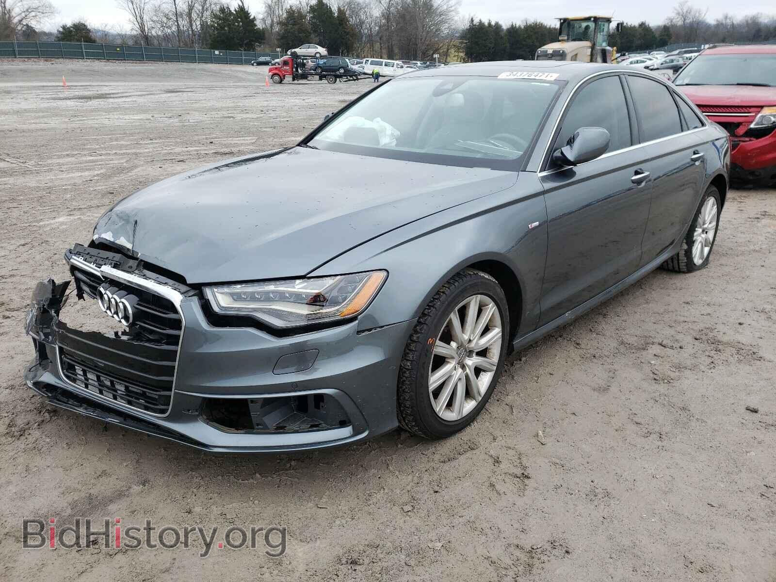 2015 AUDI A6 - VIN: WAUHMAFC1FN036707 - Фото 2