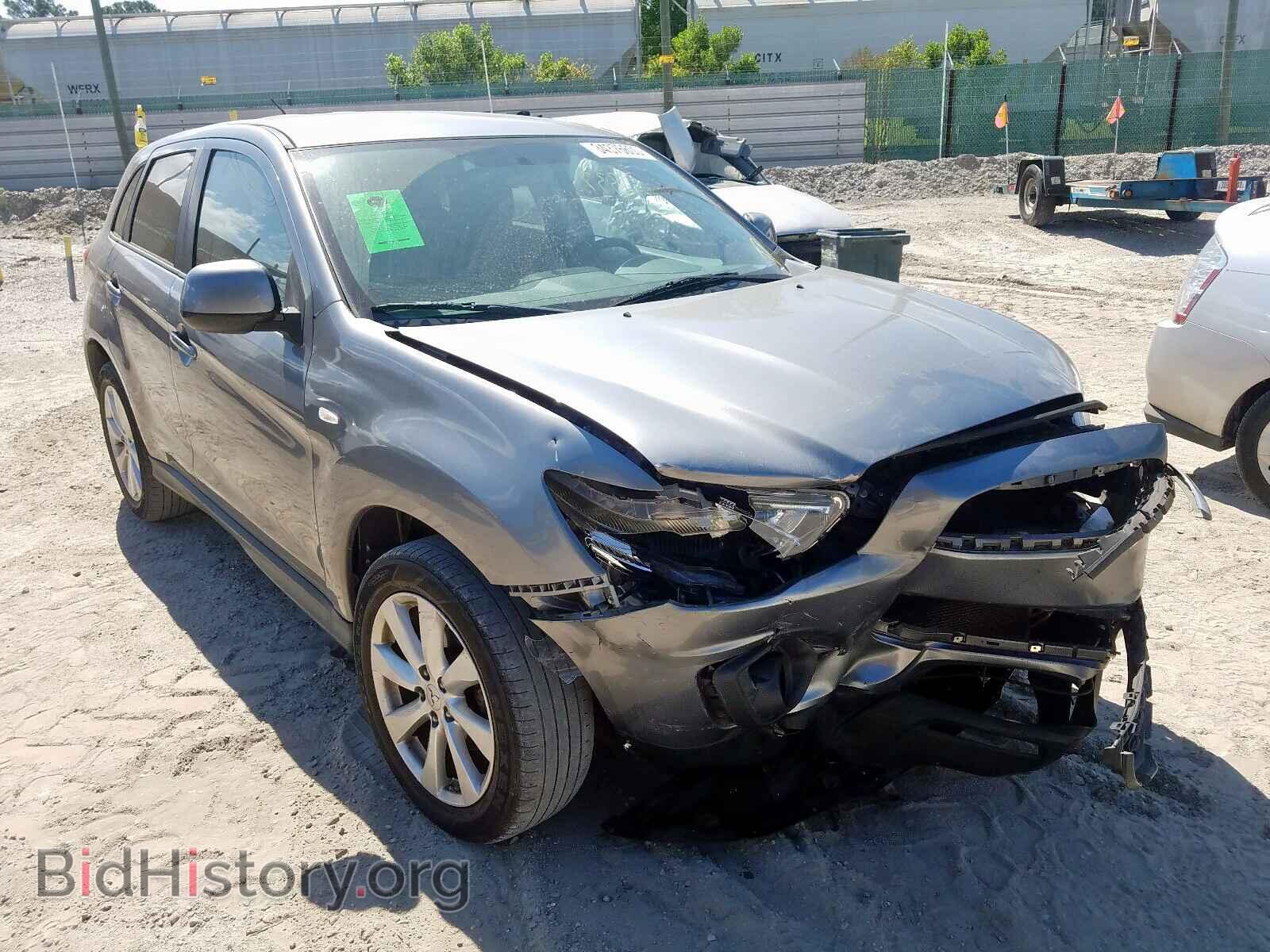 Photo 4A4AP3AU6EE014281 - MITSUBISHI OUTLANDER 2014