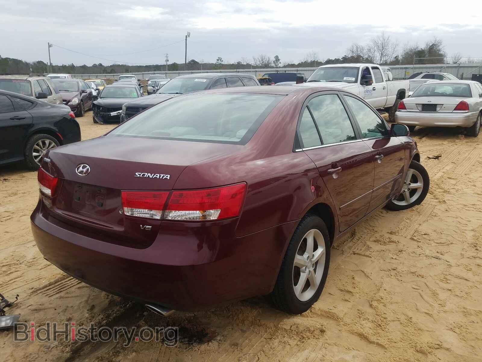 2007 HYUNDAI SONATA - VIN: 5NPEU46F97H220182 - Фото 4