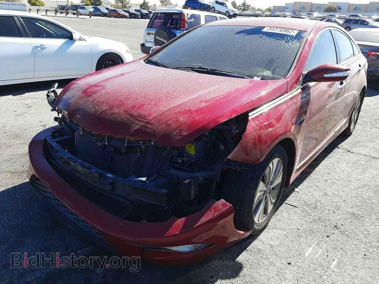 2013 HYUNDAI SONATA - VIN: KMHEC4A48DA087292 - Фото 2