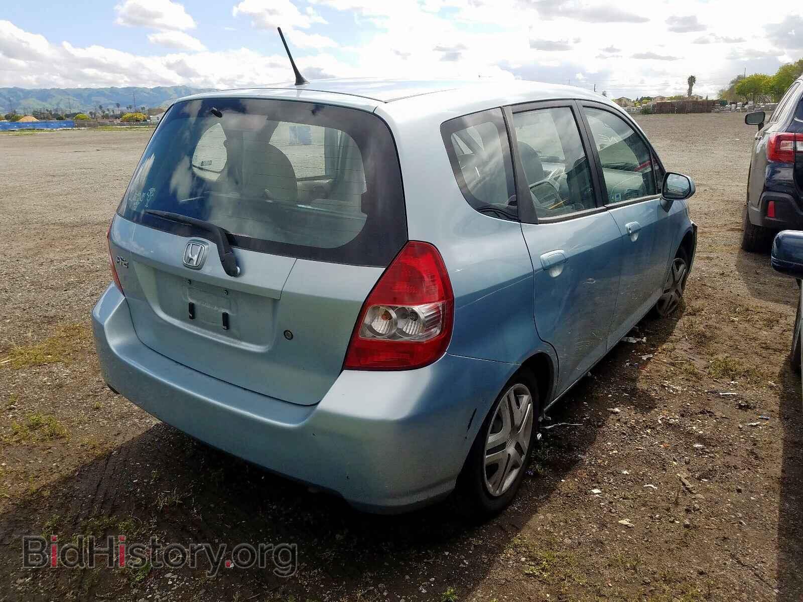 2007 HONDA FIT - VIN: JHMGD38457S044164 - Фото 4