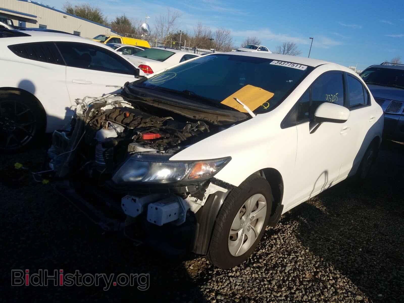 2014 HONDA CIVIC - VIN: 19XFB2F50EE011081 - Фото 2