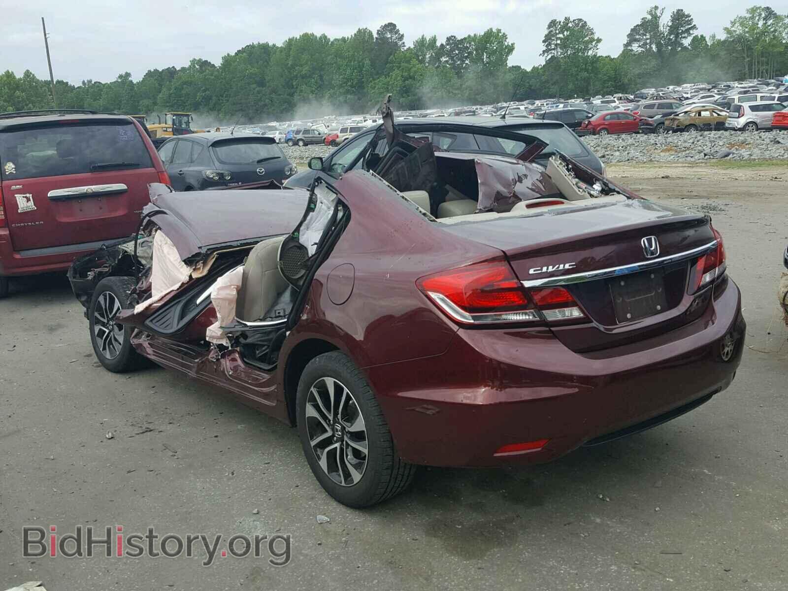 2013 HONDA CIVIC - VIN: 19XFB2F85DE091776 - Фото 3