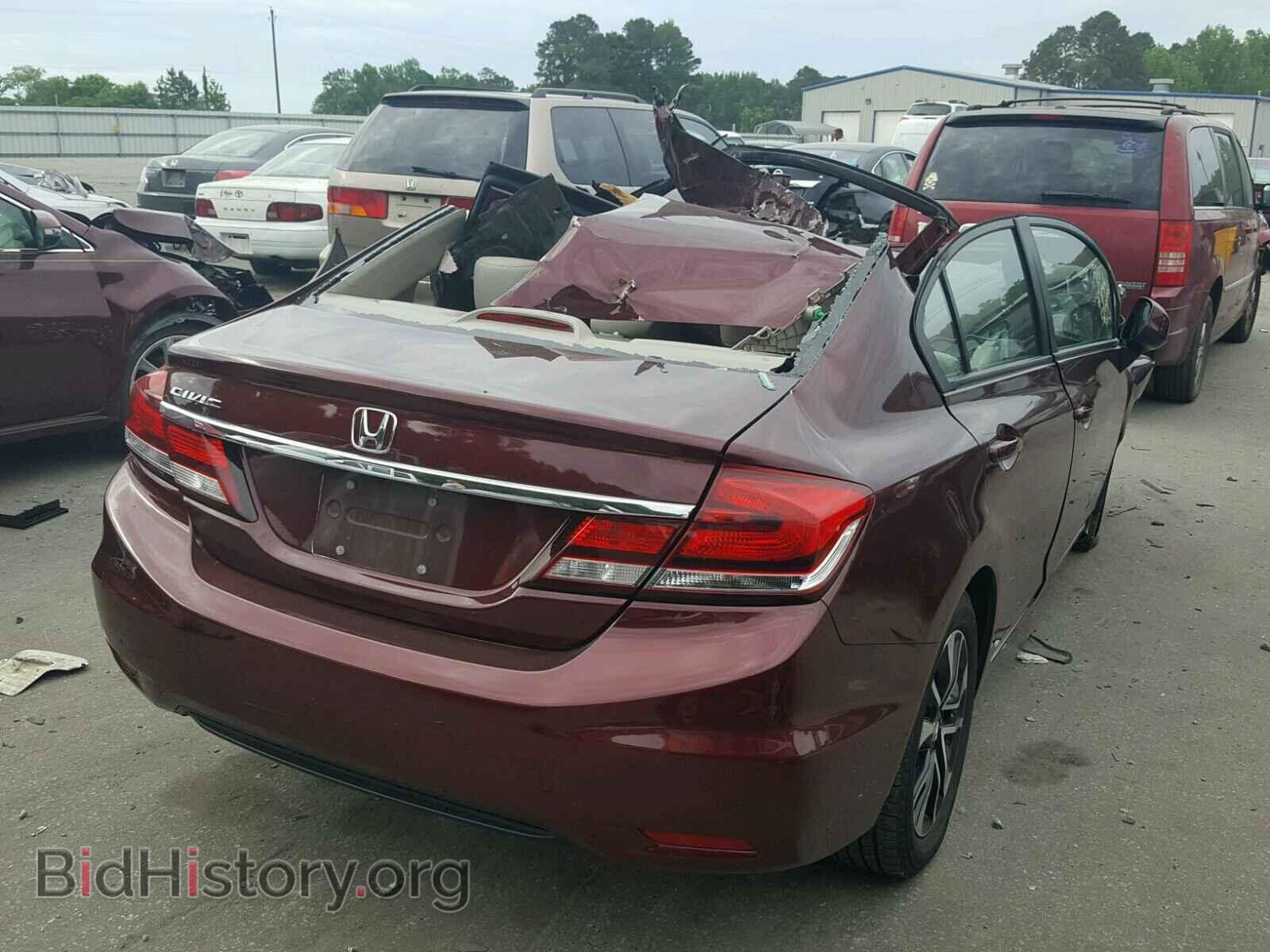 2013 HONDA CIVIC - VIN: 19XFB2F85DE091776 - Фото 4