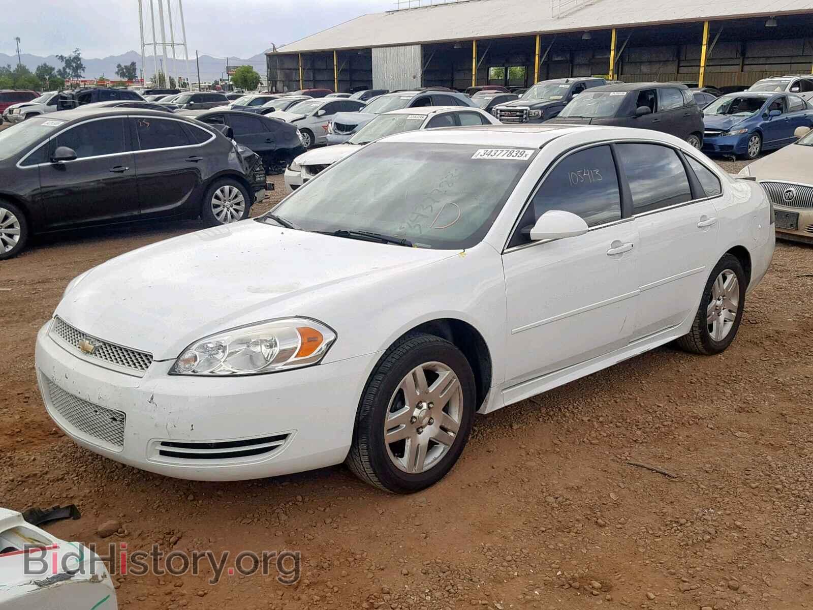 2013 CHEVROLET IMPALA - VIN: 2G1WG5E36D1110124 - Фото 2